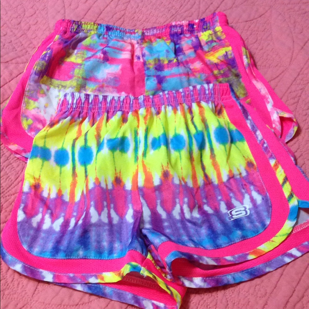 Skechers Activewear shorts. 2 pairs